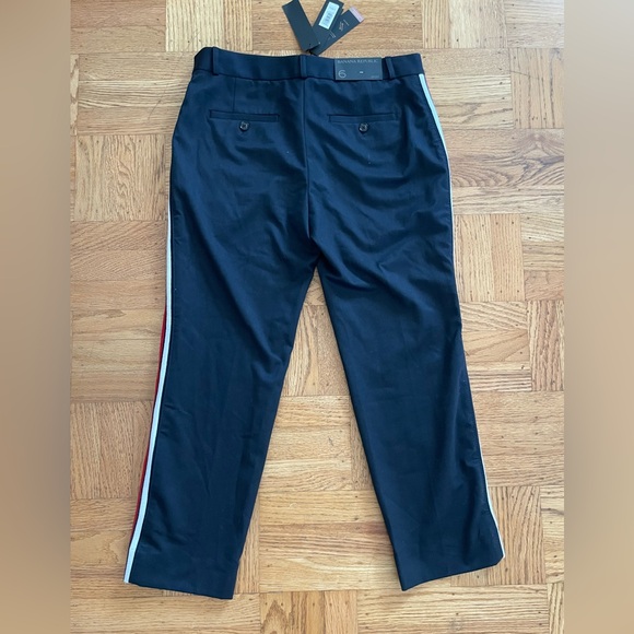 Banana Republic Navy Avery Pant w/ Red/White Racing Stripe, Women’s Size 6, NWT - Picture 4 of 14